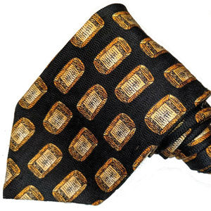 Jimmy V silk tie